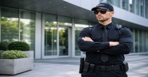 حارس أمن منشأة رياضية